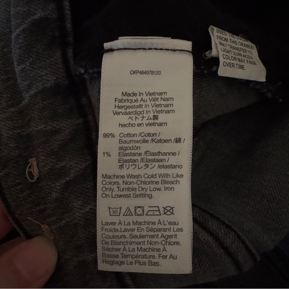 Madewell Black The Perfect Vintage Jean - Picture 11 of 14